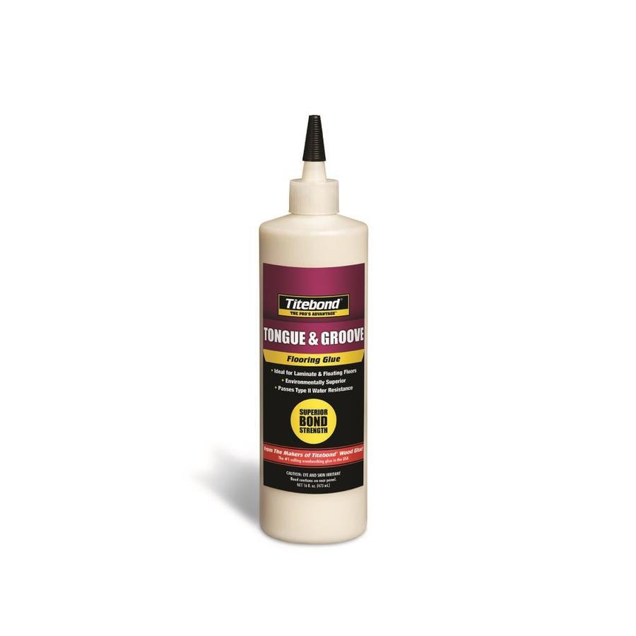 TITEBONDTG TITEBOND TONGUE & GROOVE GLUE 16OZ 12P/BX  APPROX COVERAGE 50-65 SFT