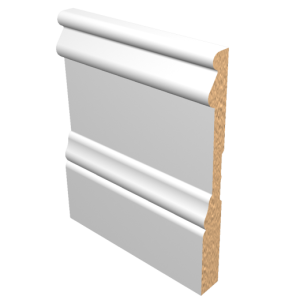1692 VICTORIAN FJ PINE PRIMED BASEBOARD 5-1/4