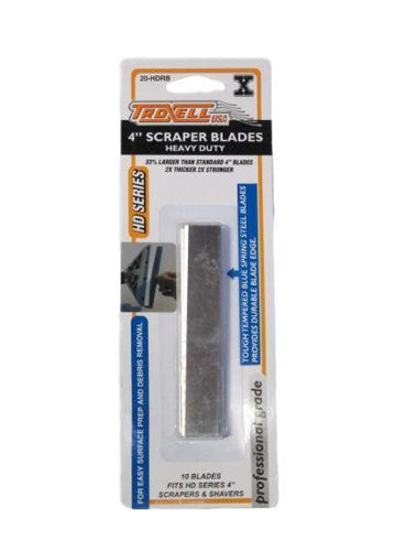 HEAVY DUTY SCRAPER RPLCMNT BLADES 4
