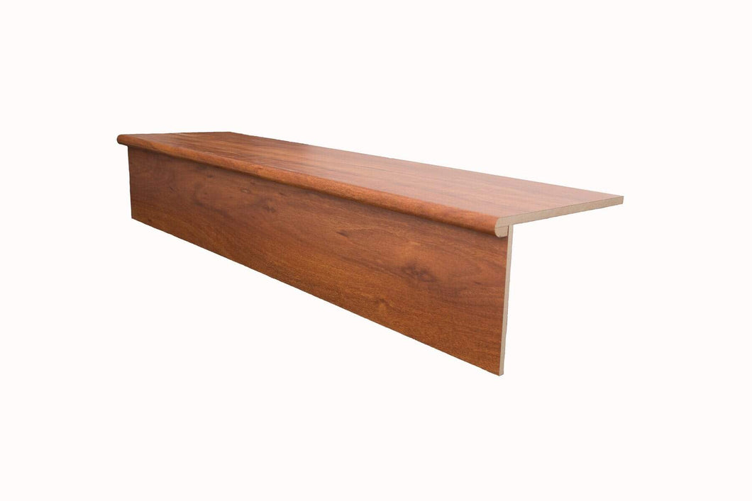 STEP - GRAYSTONE  - FULL STAIR TREAD W/RISER