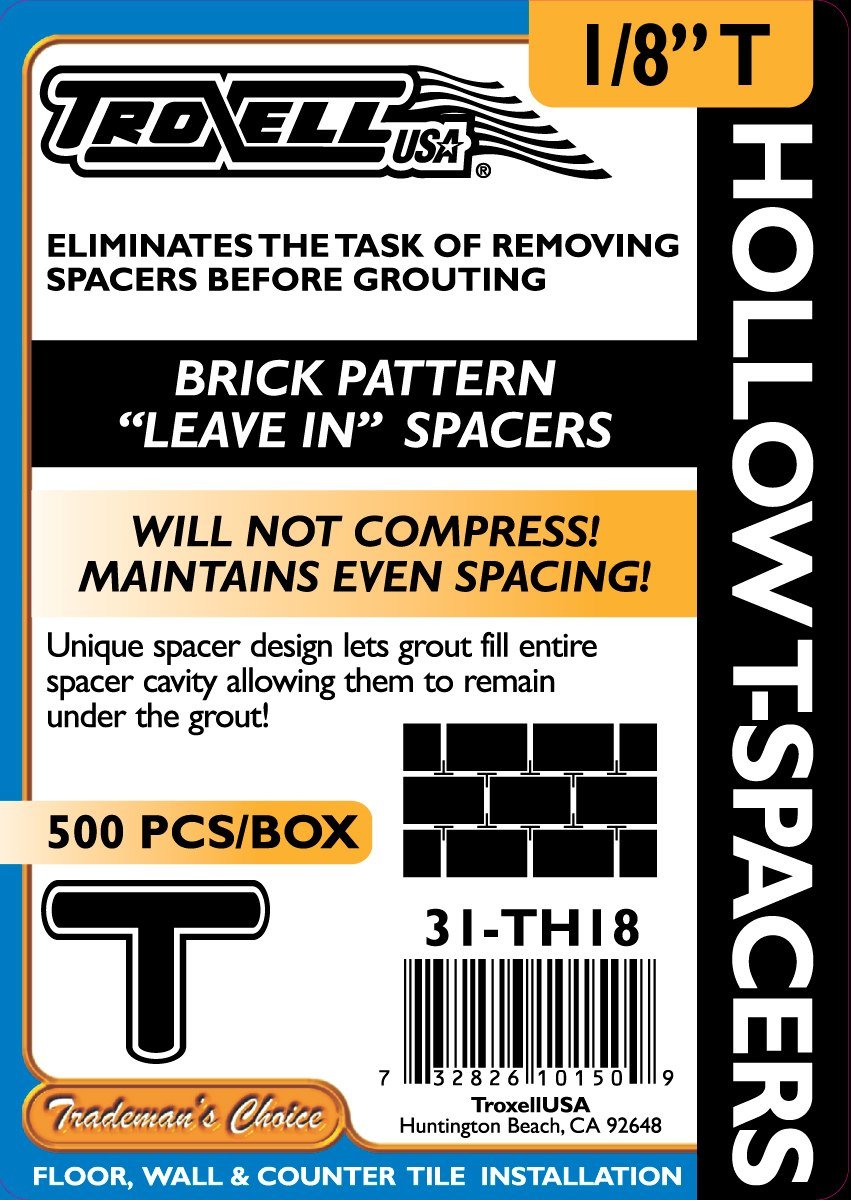 HOLLOW T LEAVE-IN 1/8