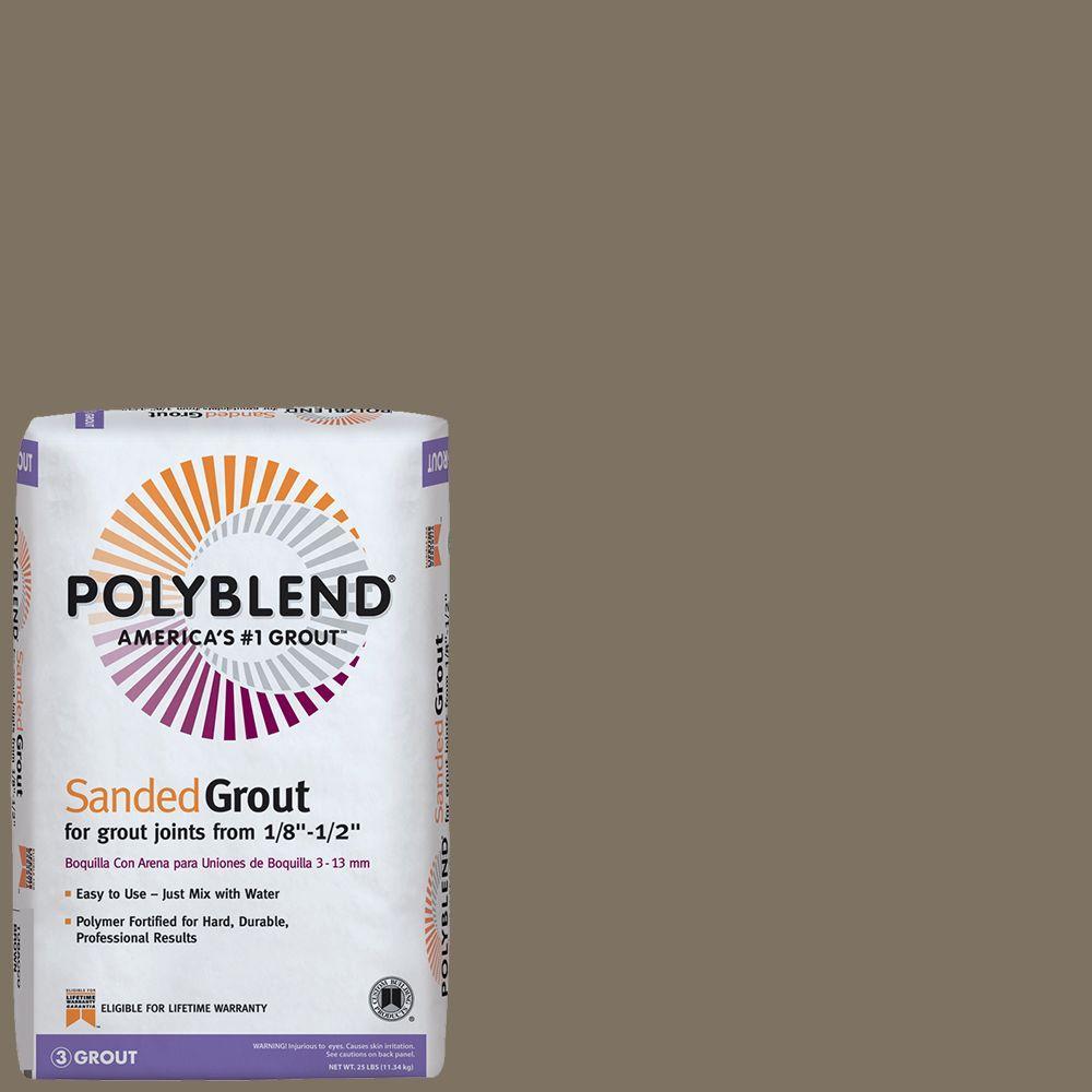 SANDED GROUT 25LB  LATTE #40 PROVIDES A DENSE, DURABLE GROUT JOINT BETWEEN 1/16