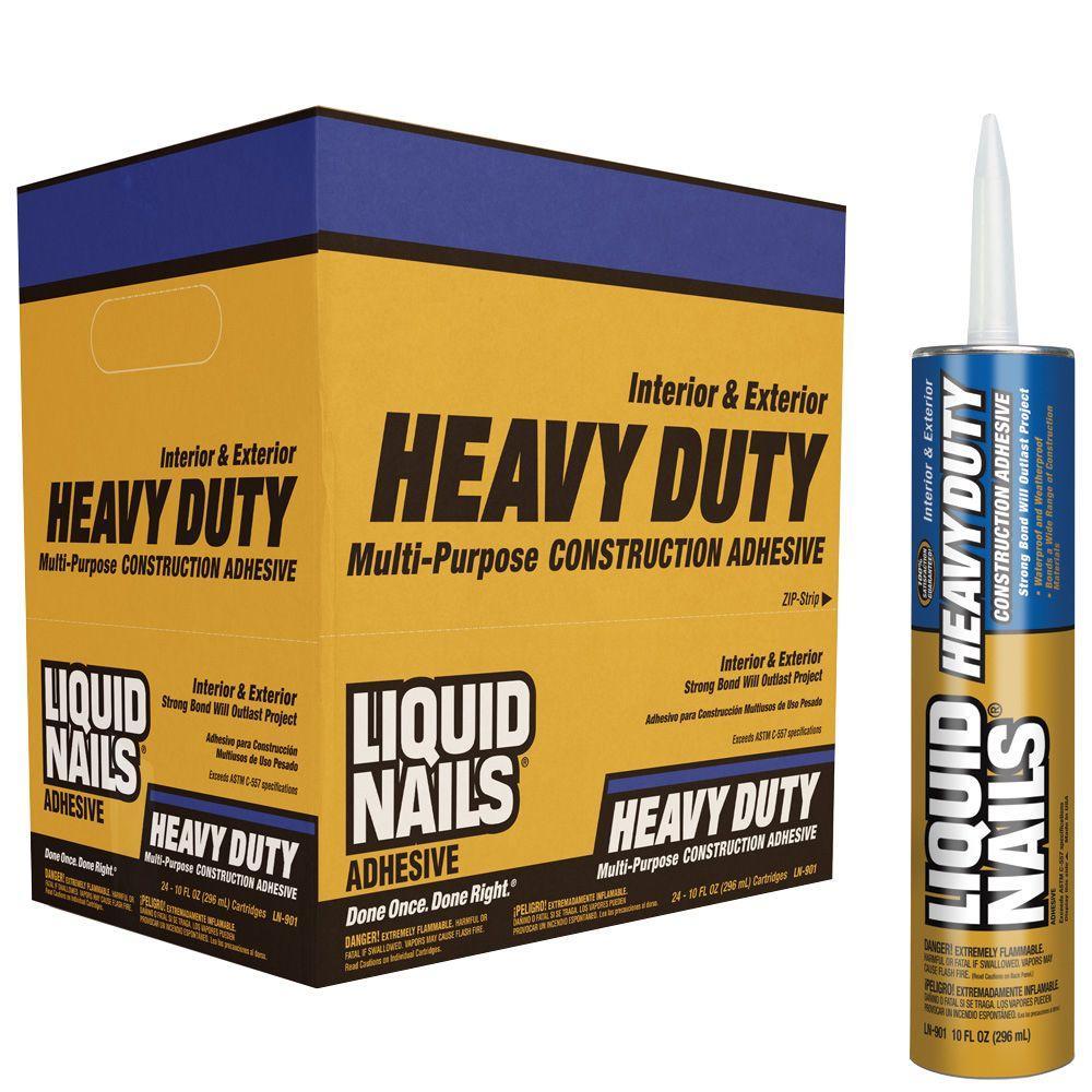 LIQUID NAILS HEAVY DUTY - 10-oz - LQN45003 - 24 PER BOX - 40 BOXES PER PALLET