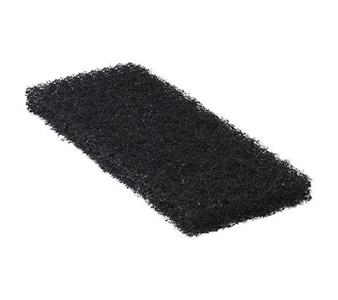 SCRUBBER PADS BLACK 8510BL P1 20 PER CASE PACK CASE WEIGHT 4LBS Effectively Cleans Epoxy Grout Residue from Tile & Stone Black - Heavy Abrasion